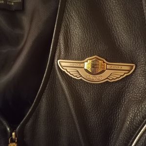 Harley Davidson 100th Anniversary Leather Vest